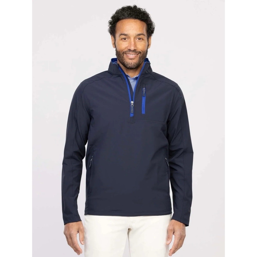Turtleson Riggs Water Resistant Quarter Zip Jacket Golf Lightweight Medium